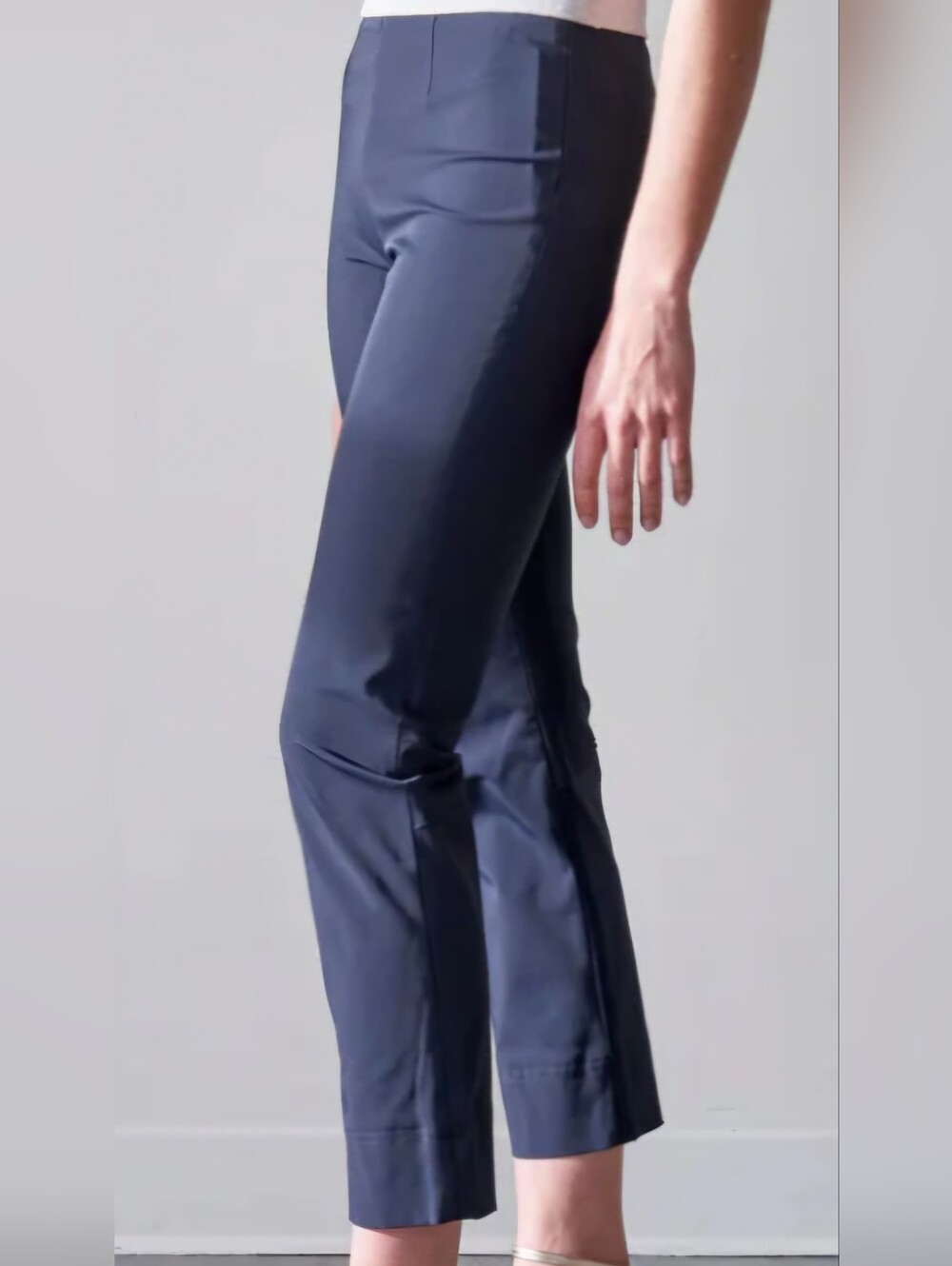 RAFFAELLO ROSSI Navy "Penny" Pants Slacks Stretch Pull On US 6/8 EU 38